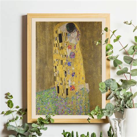 The Kiss by Gustav Klimt, Fine Art, Classic Art, Klimt Reproduction ...