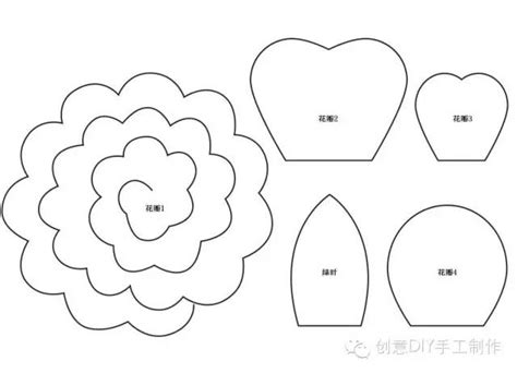 【手工布艺】七彩不织布花卉组合花环手工制作教程 步骤