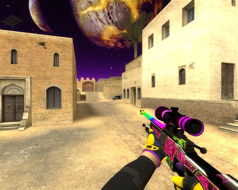 Awp Neon Chaos By Sensei Rainbow Changing Colors Counter Strike