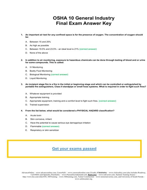 360 Training Osha 10 Test Answers Geney Mezquita