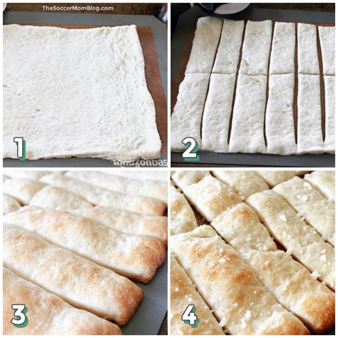 4 Ingredient Little Caesars Crazy Bread Recipe - The Soccer Mom Blog