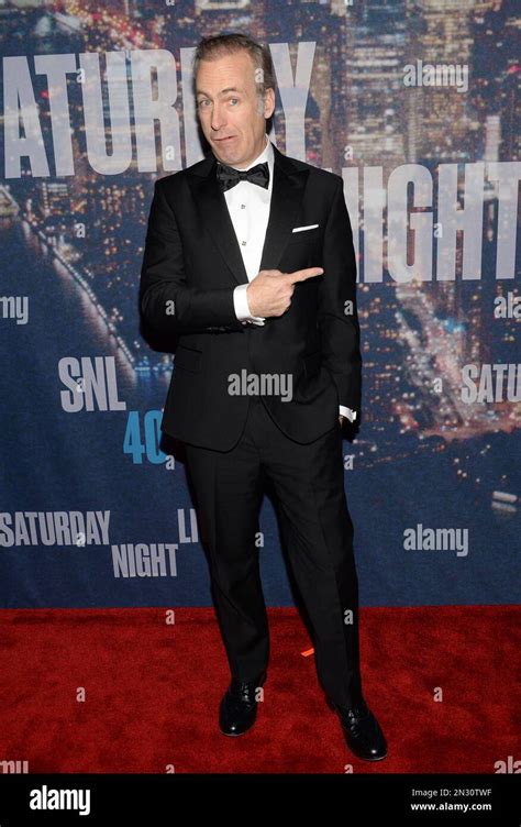 Bob Odenkirk Arrives At The Saturday Night Live 40th Anniversary