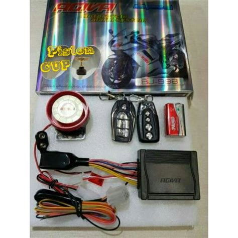 Jual Alarm Motor Agiva Fitur Lengkap Cara Pasang Remote Alarm Agiva