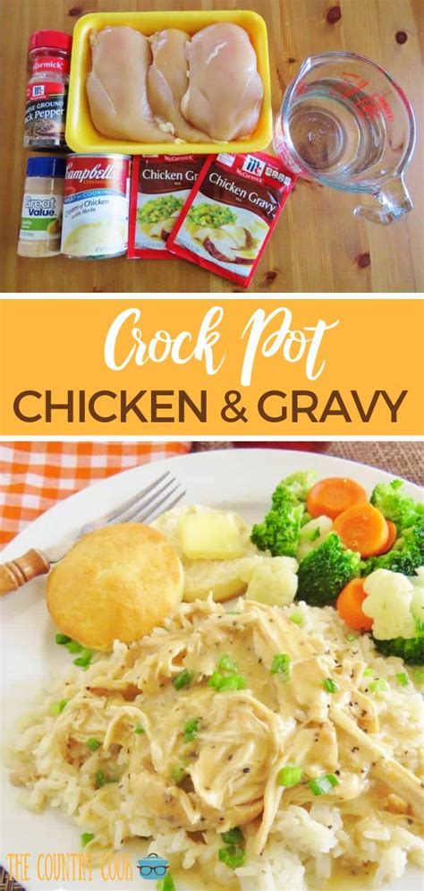 Crock Pot Chicken And Gravy Artofit