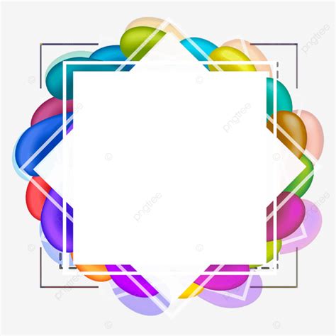 Circular Color Box Frame Box Frame Color Frame Cool Frame Png