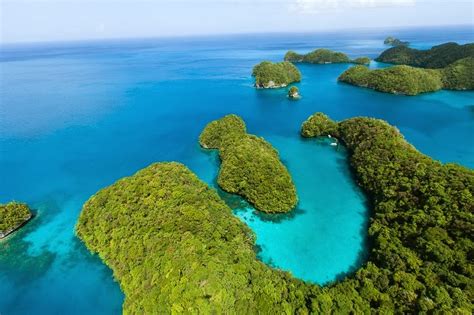 The Rock Islands Of Palau Is Famous For Their Worlds Best Beaches