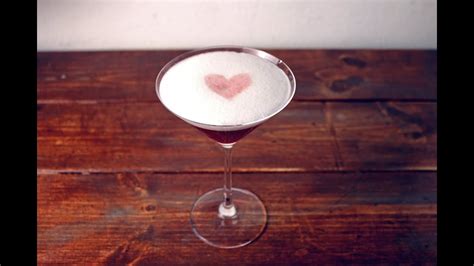 Hearts On A Cloud Cocktail The Drink To Impress Any Date Youtube