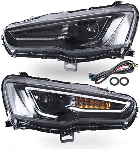 Buy VLAND Headlight Assembly Fit For Mitsubishi Lancer 2008 2009 2010