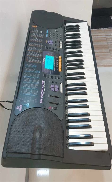 Casio Ctk L With Touch Response Key Lighting Piano Keyboard