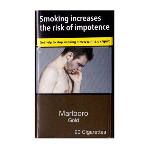 Marlboro Gold Cigarettes