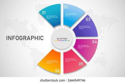 Digital Transformation Diagram Infographic Banner Template Stock Vector