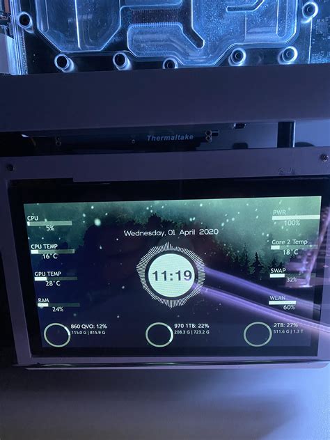 Rainmeter System Monitoring Skins Pleheat