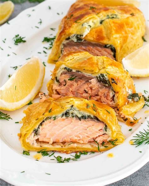 Salmon Wellington Craving Home Cooked