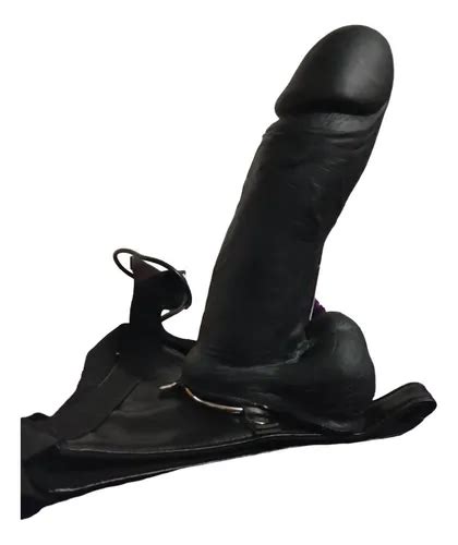 Mega Dildo Gigante Pene Grande Y Grueso Con Arn S Negro Meses Sin Inter S
