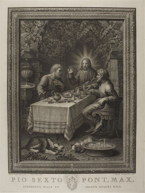 Christ At Emmaus E Thorvaldsens Museums Catalogue