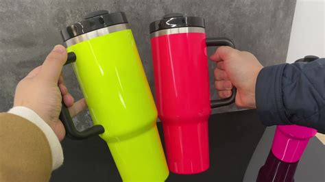 Usa Warehouse Double Walled Stainless Steel Insulated Sublimation Neon