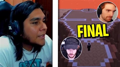 El Kevo Reacciona A La Final De Los Squid Craft Games Youtube