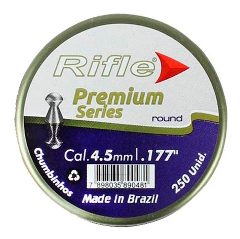 Chumbinho Rifle Premium Series Round Mm Unidades Mercado Livre