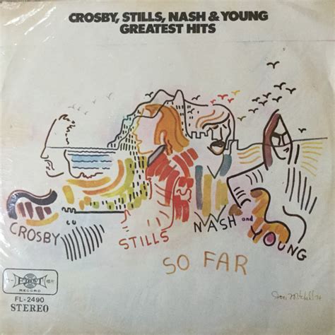 Crosby, Stills, Nash & Young - Greatest Hits - So Far (1974, Vinyl ...