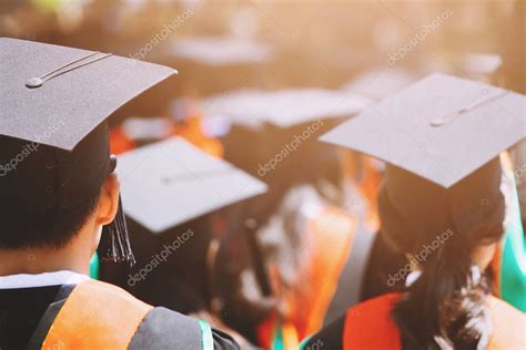 Imagen Borrosa La Graduaci N De Los Estudiantes Durante El Inicio De