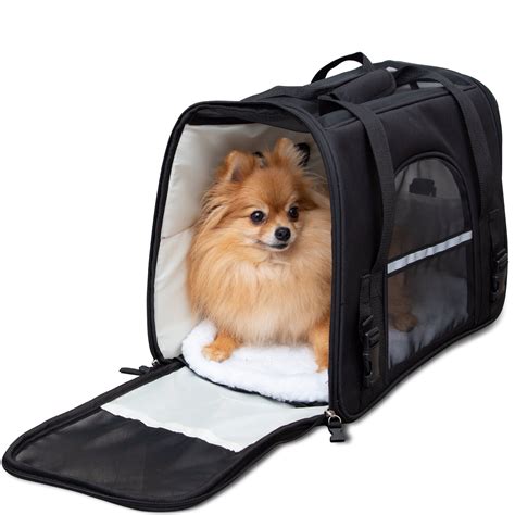 Paws And Pals Pet Carrier For Dogs And Cats Soft Sided Faa Airline