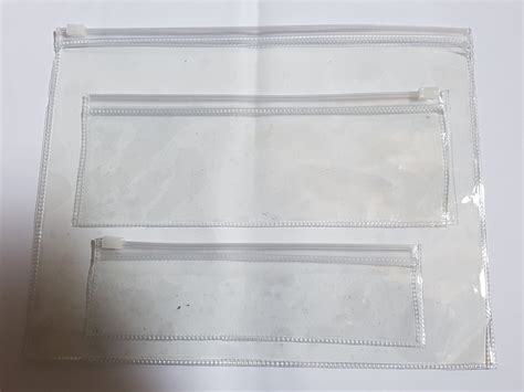 High Quality Clear PVC ZIPPER POUCH Daybo Industries