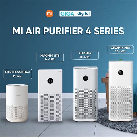 Máy lọc không khí Xiaomi Mi Air Purifier Gen 4 4 Lite 4 Pro 4