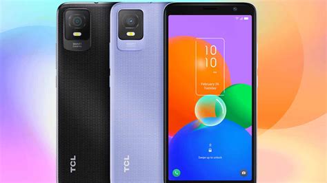 Mwc Tcl Compl Te Ses S Ries De Smartphones Avec Les Deux Entr Es