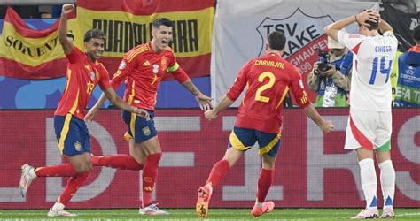 España Domina a Italia en la Eurocopa 2024 Un Espectáculo Futbolístico