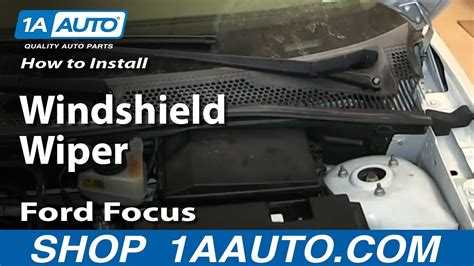 How To Replace Windshield Wiper Arm 00 07 Ford Focus Youtube