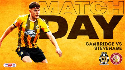 U S Matchday Cambridge Vs Stevenage Cambridge United F C