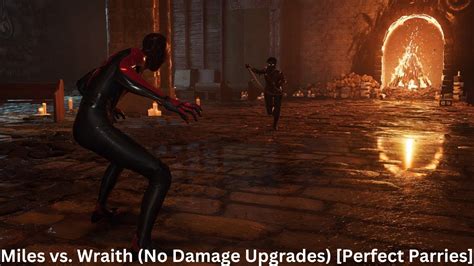 Wraith Boss Fight No Damage As Miles Morales Glitch Marvel S