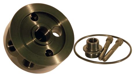 Oil Filter Adapter For Plumbing Remote Oil Coolers Keyser Manufacturing