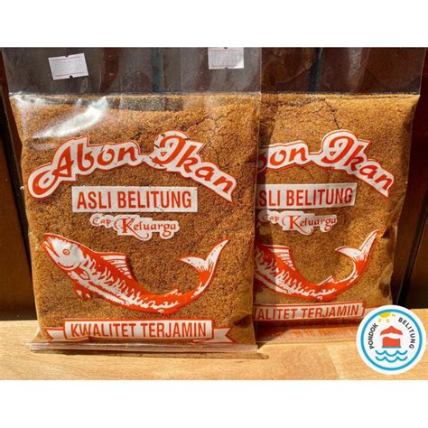 Jual Abon Ikan Tenggiri Oleh Oleh Khas Belitung Laskar Pelangi Shopee