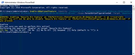 Windows Server 2016 Active Directory Recycle Bin Petenetlive