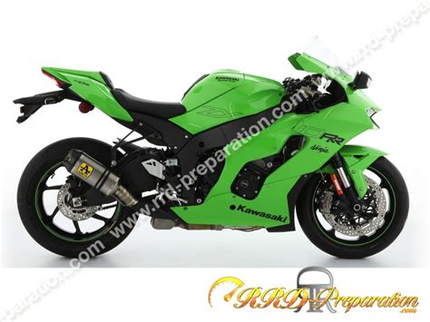 Kit Silenciador De Escape Con Conexi N Arrow Indy Race Para Kawasaki Zx