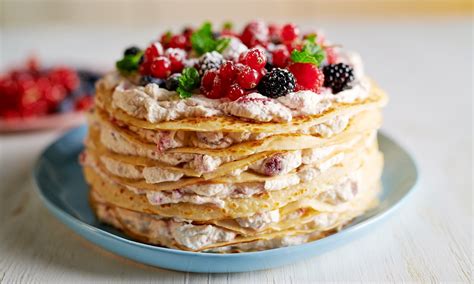 Le gâteau de crêpes Recette Dr Oetker