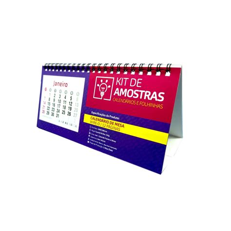 Calendário De Mesa 2023 12 Páginas Ideup