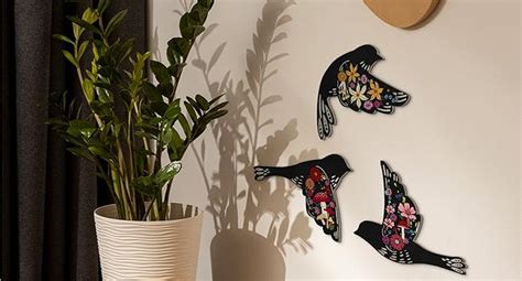 Amazon Putuo Decor Pcs Hummingbird Decor For Home Wooden Bird