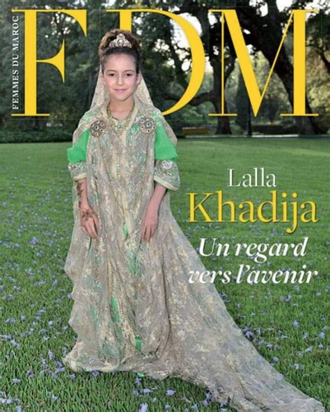 Photo La Princesse Lalla Khadija Du Maroc Ans En Couverture Du