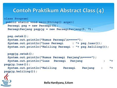 Abstract Class Dan Interface Ppt Download