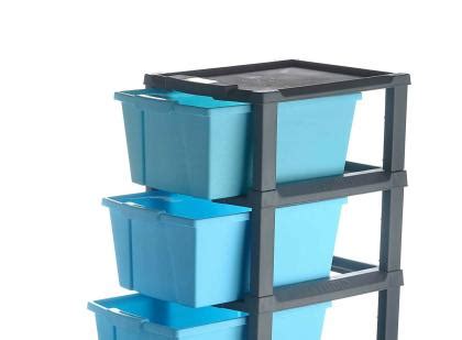 Darkpyro Blue Plastic Layer Foldable Modular Drawer System Jiomart