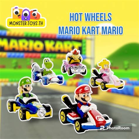 Hot Wheels Mario Kart Mario Shopee Thailand