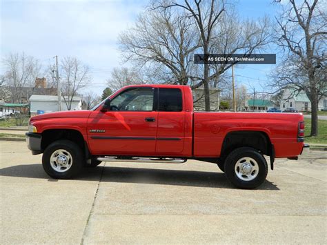 2001 Dodge Ram 2500 Cummins Diesel 4x4 Slt Extended Cab