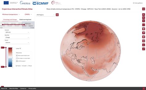 Copernicus Interactive Climate Atlas Guide To The Powerful New C3s