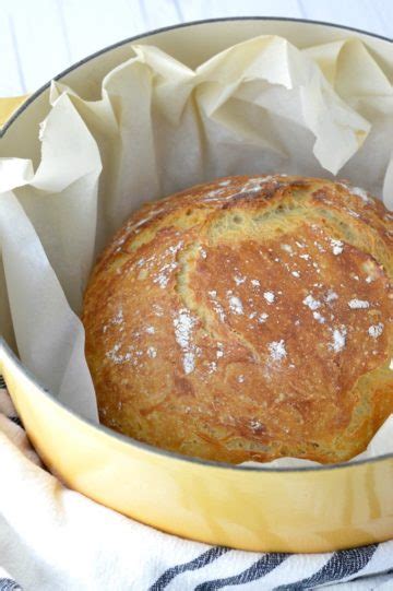 No Knead Dutch Oven Bread Recipe Chisel And Fork