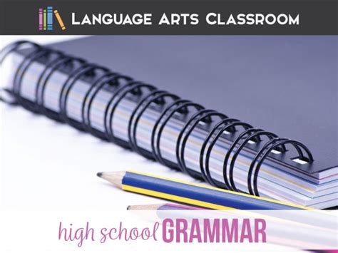 High School Grammar Worksheets and Activities – Language Arts ...