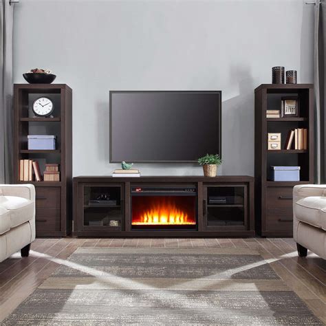 Better Homes And Gardens Steele Media Fireplace Console Television Stand