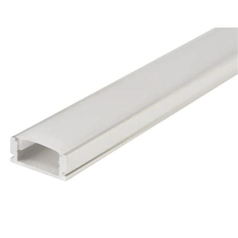 PERFIL DE SOBREPOR WAY 17 4X7MM PARA FITA DE LED 1 METRO BRANCO LLUM