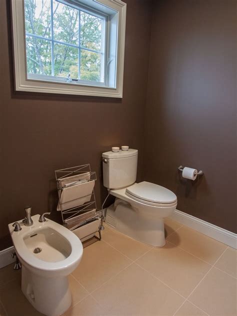 Bidet And Toilet In This Remodeled Bathroom Custom Bathroom Designs